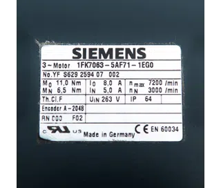 1FK7063-5AF71-1EG0 Siemens - Odnowiony_4