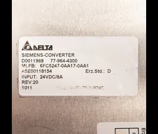 6FC5247-0AA17-0AA1 Zasilacz Siemens SINUMERIK_4